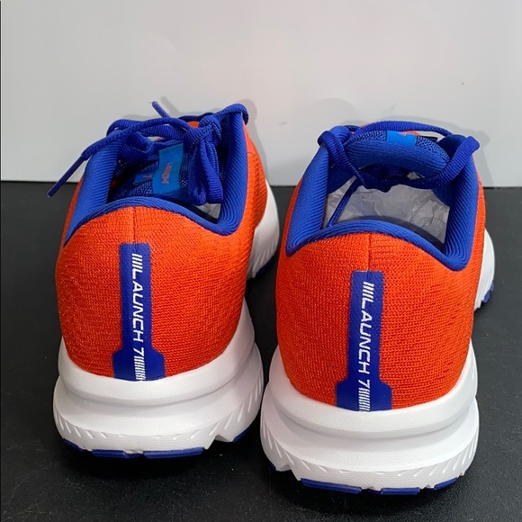 BROOKS LAUNCH 7 CHERRY RED MAZARINE MENS 8.5 - Picture 5 of 7